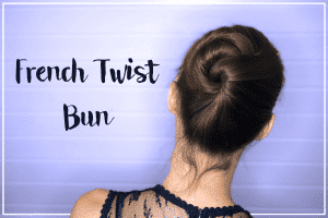 Foto French Twist Bun - Tutorial simpele knot
