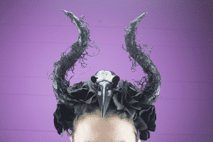 Halloween Raven Haarband DIY How to